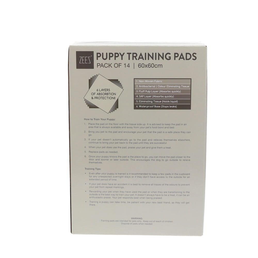 Zeez Puppy Training Pads 60x60cm