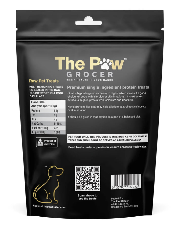 Freeze Dried Goat Offal 72g