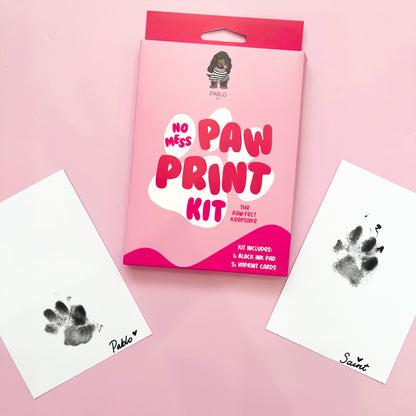 No-Mess Paw Print Kit