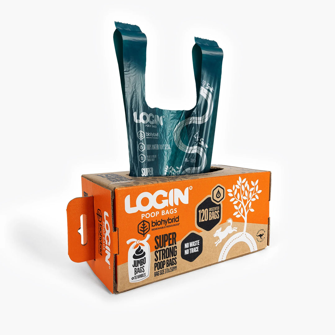 Large Biohybrid Poo Bags with Handle