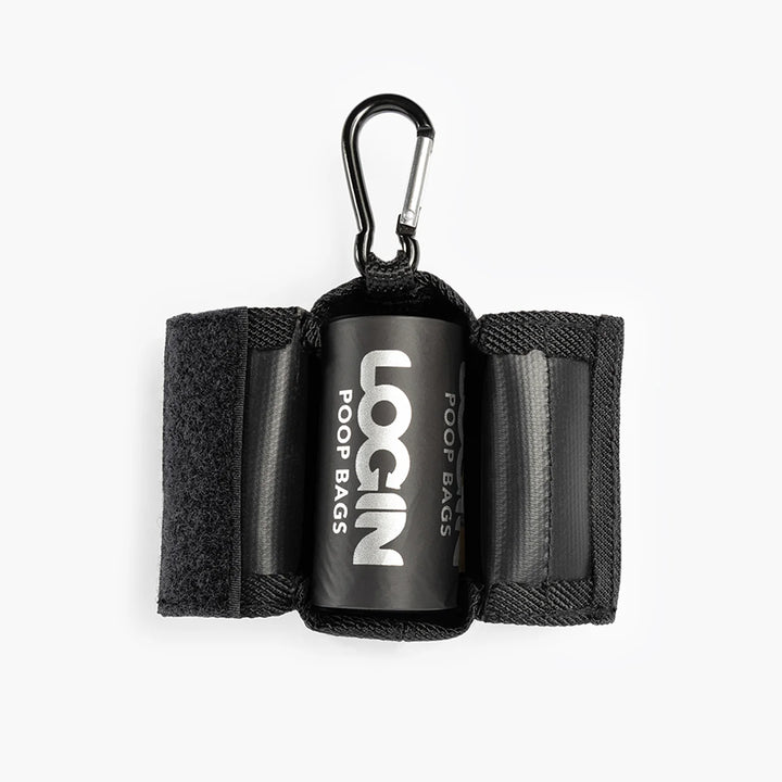 Textile Bag Holder with Compostable Roll