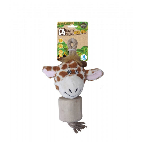Safari Coffee Wood with Rope 25cm