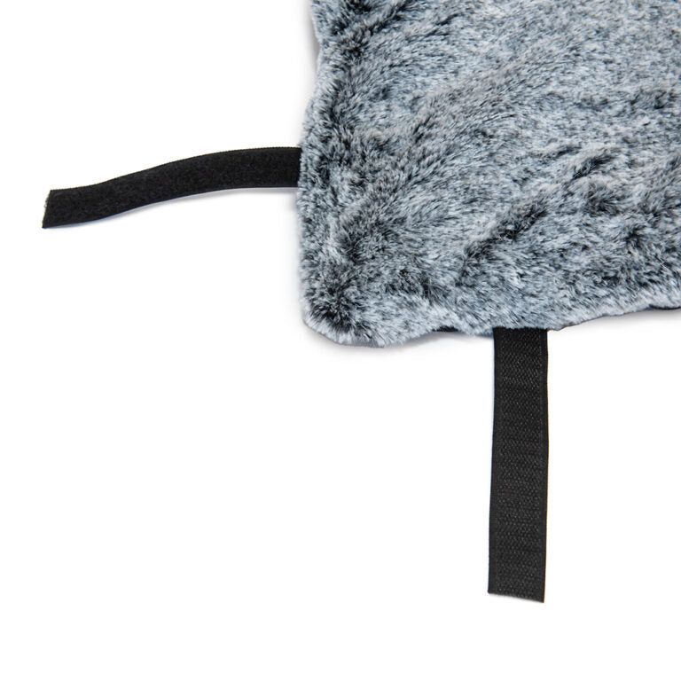 Superior Roll-Up Pet Travel Mat Artic Faux Fur
