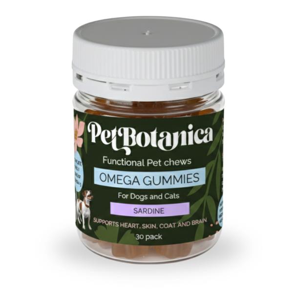 Pet Botanica Omega Gummies for Dogs & Cats 30pc