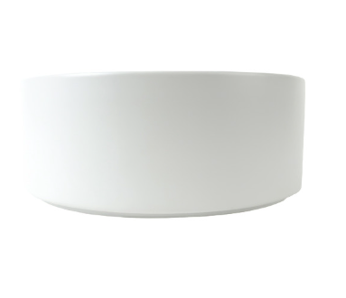Zen Ceramic Single Stand & Bowl 1.8L White