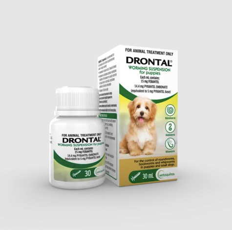 Drontal Puppy Worming Suspension 30ml*