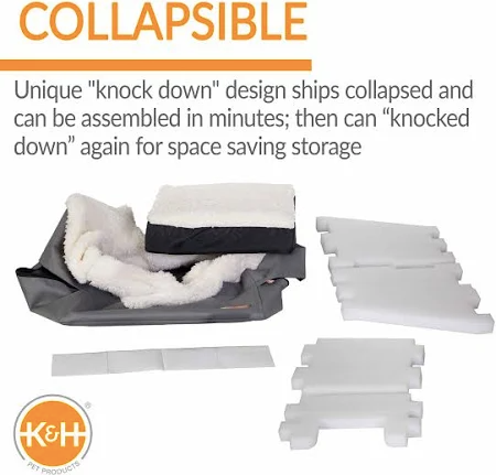 K&H Rectangle Pet Booster Seat 54x54cm