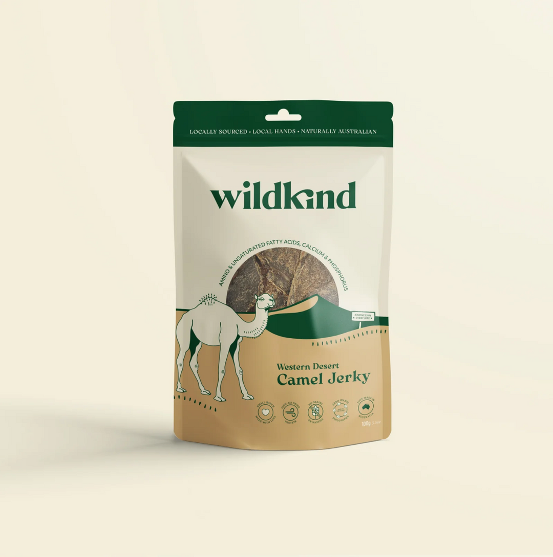 Wildkind Western Desert Camel Jerky 100g