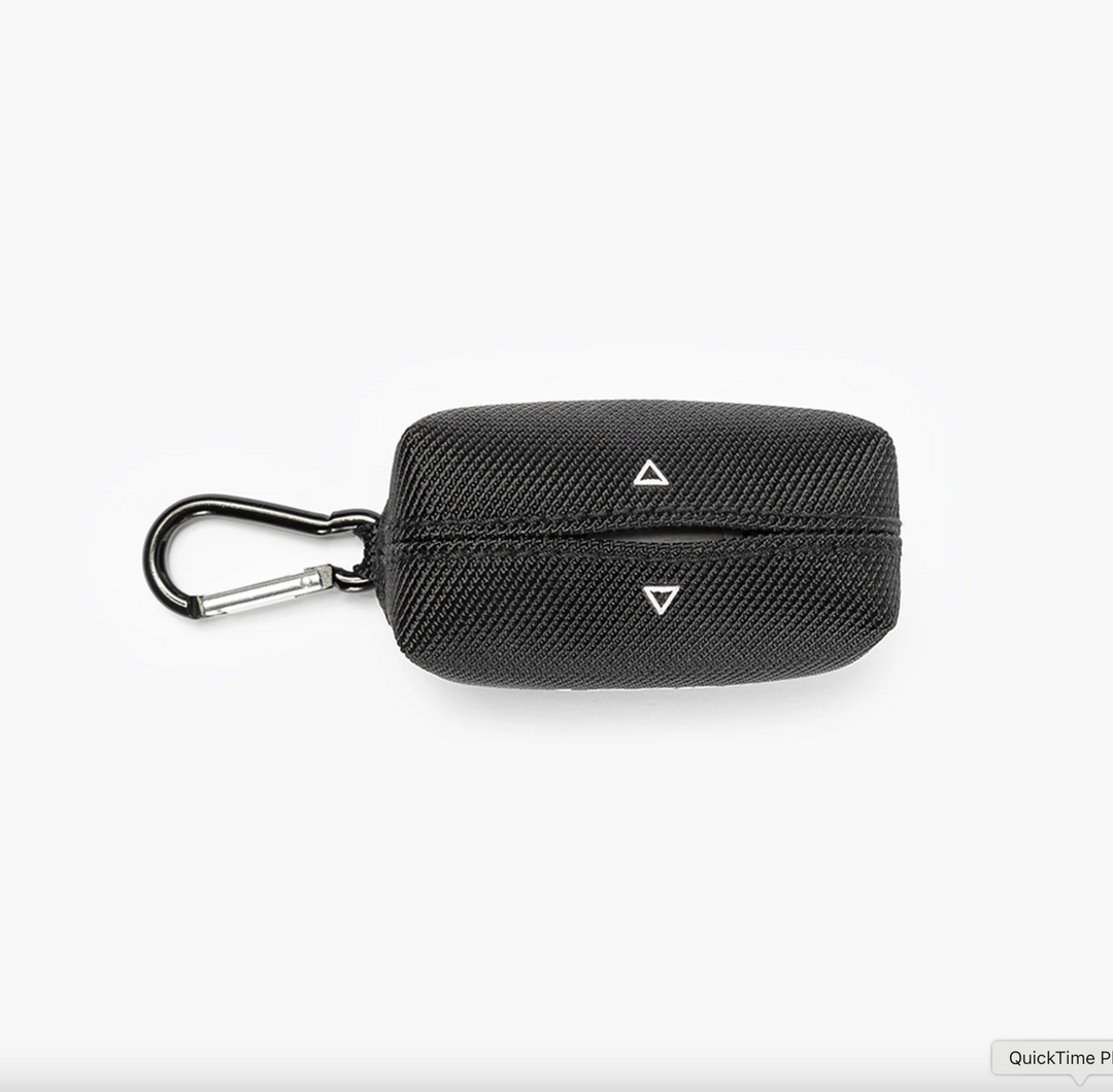 Textile Bag Holder with Compostable Roll