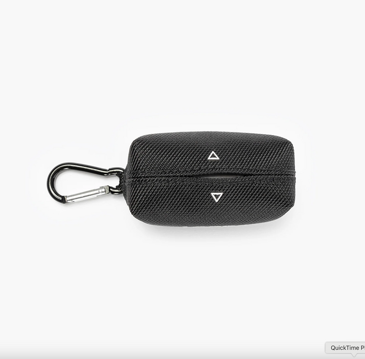 Textile Bag Holder with Compostable Roll
