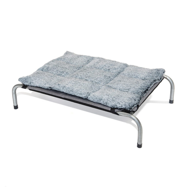 Superior Roll-Up Pet Travel Mat Artic Faux Fur