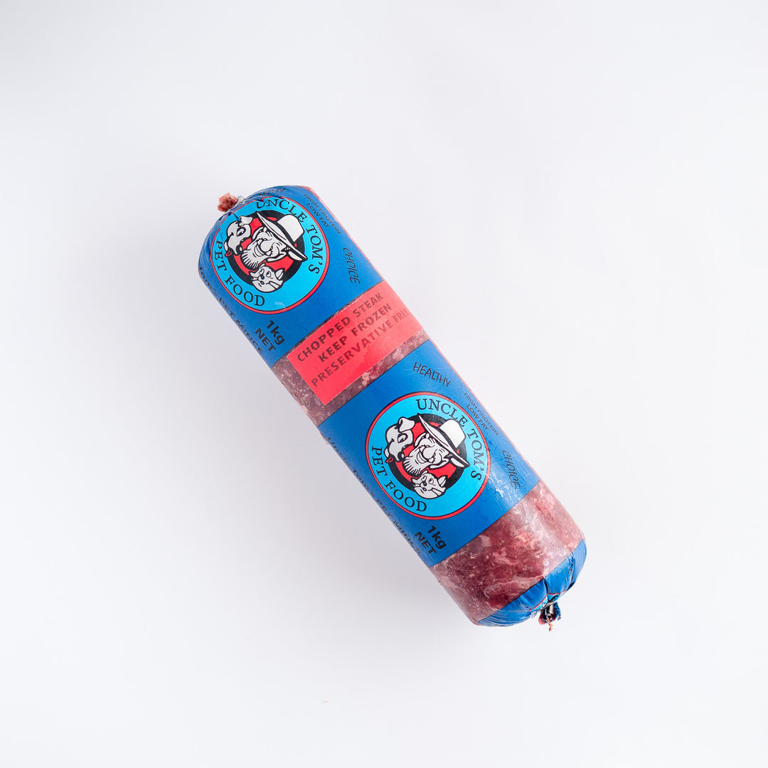 Uncle Toms Roo Mince 1kg Rolls