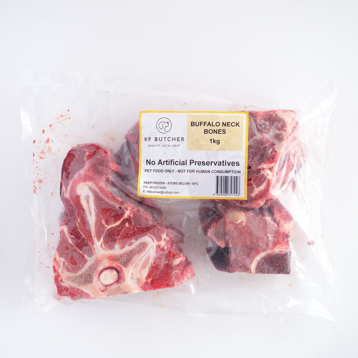 Local NT Buffalo Neck Bones 1kg