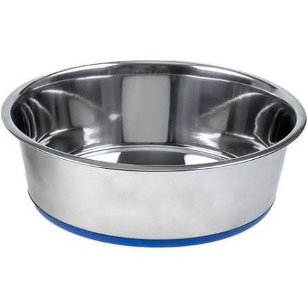 Showmaster Stainless Pet Bowl Rubber Base