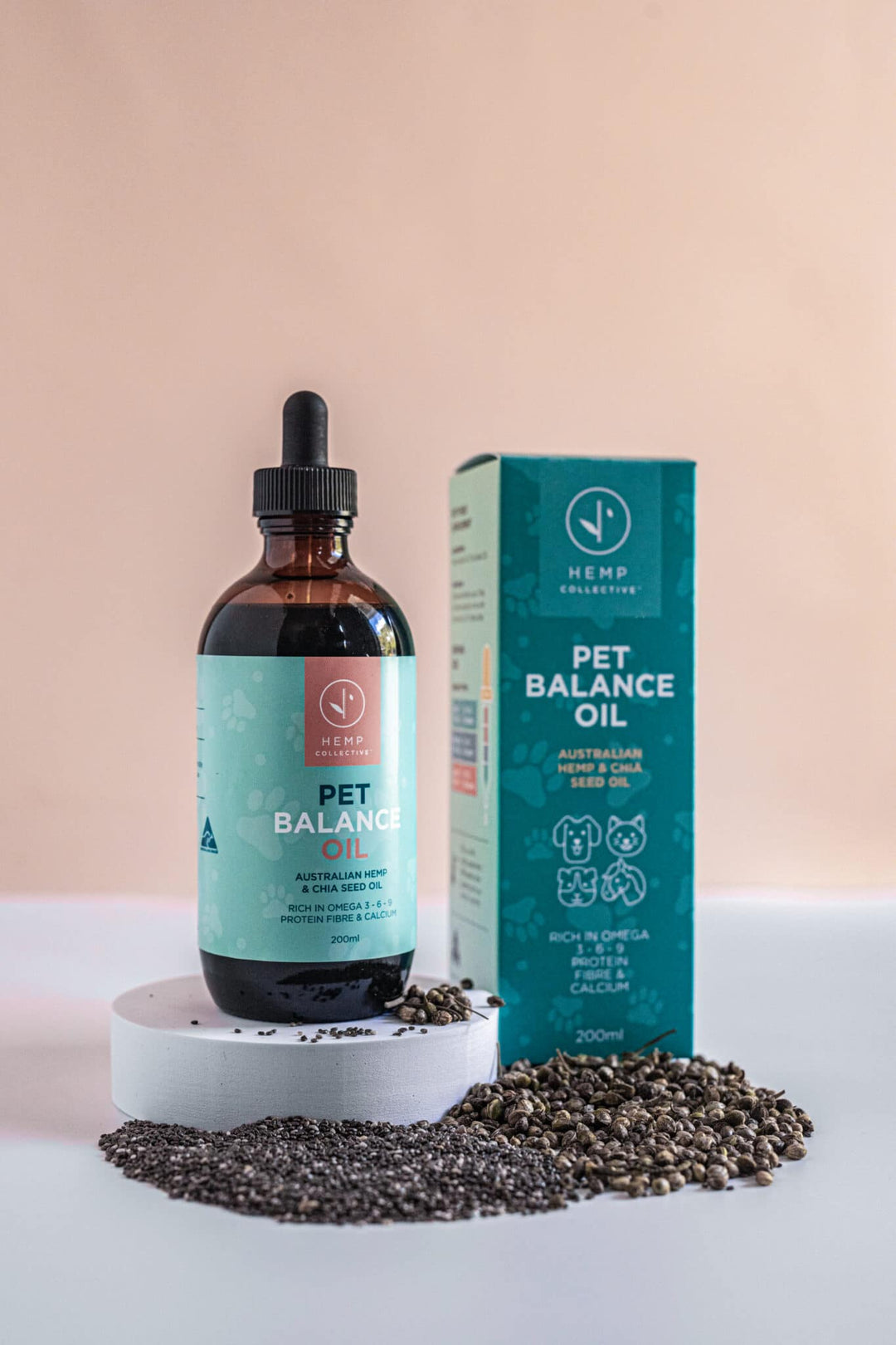 Hemp Collective Pet Balance Oil 200ml