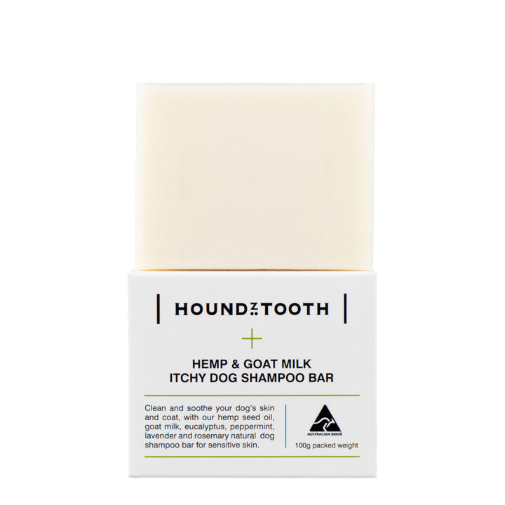 Hemp & Goat Milk Itch Dog Shampoo Bar 100g