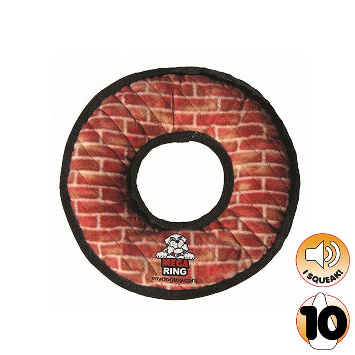 Tuffy Mega Ring- Brick Print Tuffscale 10