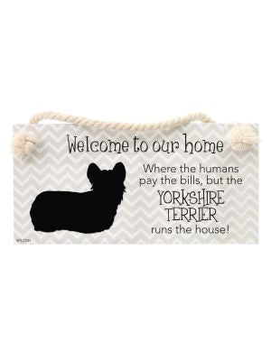 Hanging Sign Yorkshire Terrier *